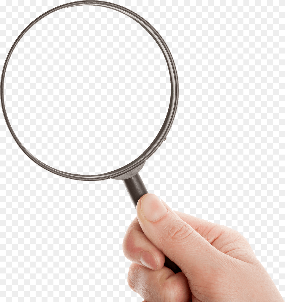 Hand Magnifying Glass, Smoke Pipe Free Png Download