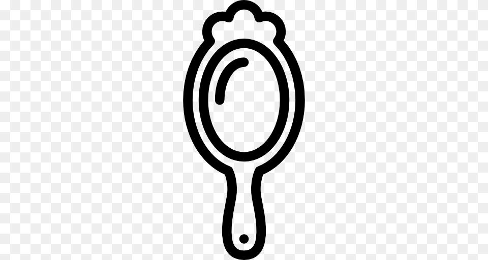 Hand Mirror, Cutlery Free Png