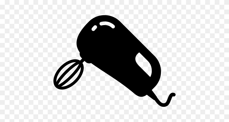 Hand Mixer Icon, Gray Png