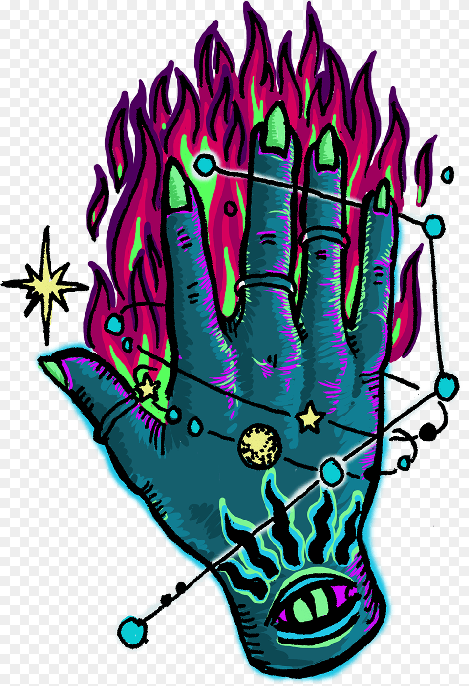 Hand Of Fate Illustration, Art, Graphics, Person, Body Part Png Image