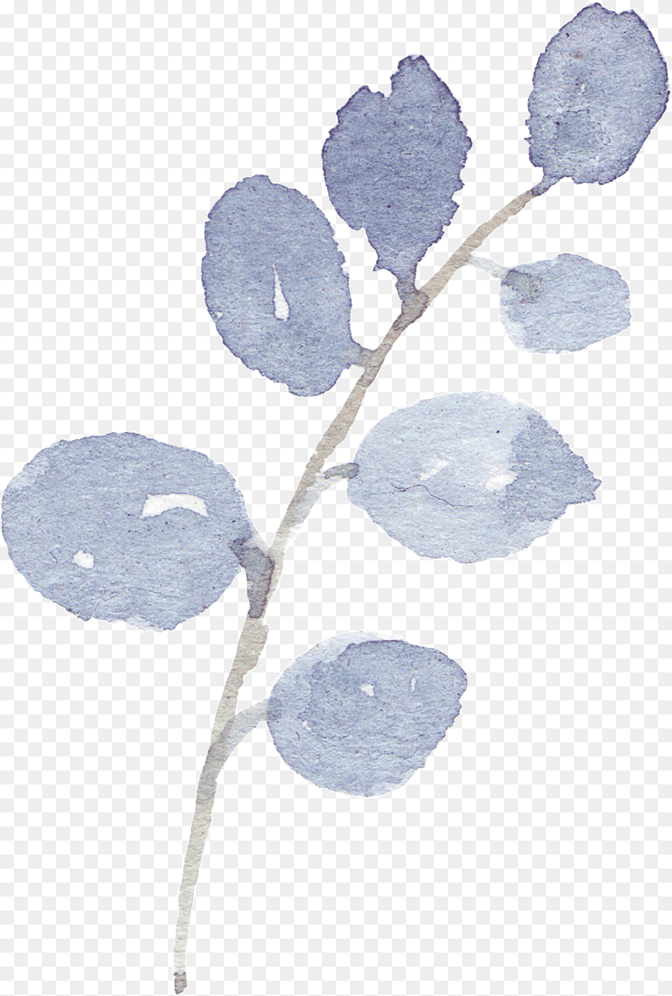 Hand Painted A Purple Branch Watercolor Transparent, Weather, Plant, Outdoors, Nature Png
