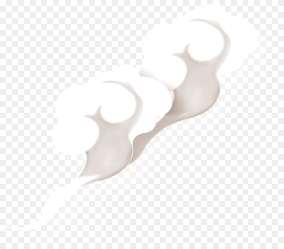 Hand Painted Auspicious Cloud White Hd Download Illustration, Baby, Person, Head, Face Free Transparent Png
