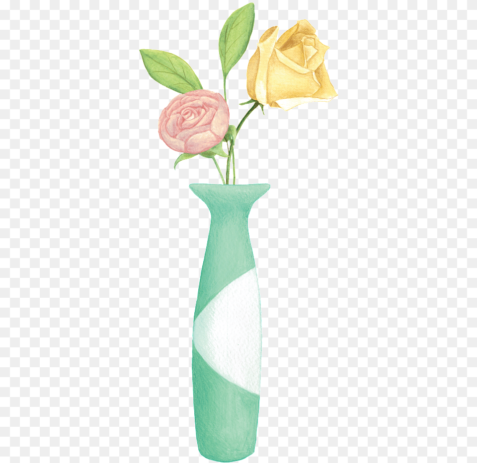 Hand Painted Beautiful High Definition Vase, Flower, Jar, Plant, Pottery Png Image