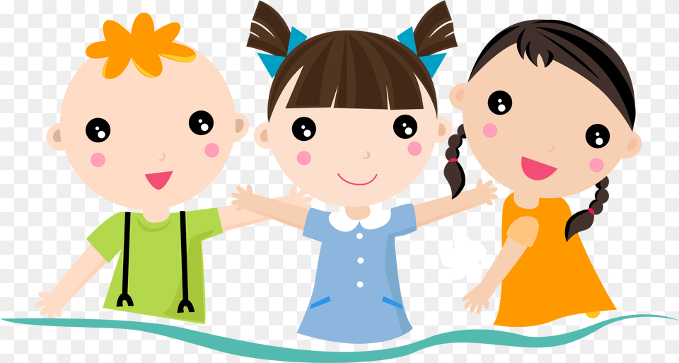 Hand Painted Cartoon Flat Children S Decorative Playing Foto Children Cartoon, Baby, Person, Face, Head Png