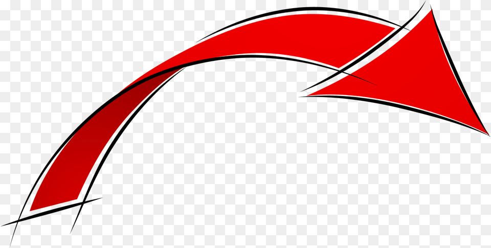 Hand Painted Curved Red Line, Logo, Animal, Fish, Sea Life Free Transparent Png