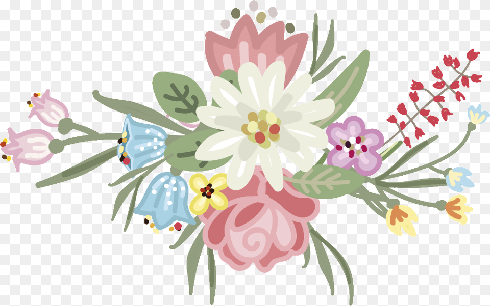Hand Painted Flowers Wedding Decoration Design Vector Wedding Vector Flower, Art, Floral Design, Graphics, Pattern Png