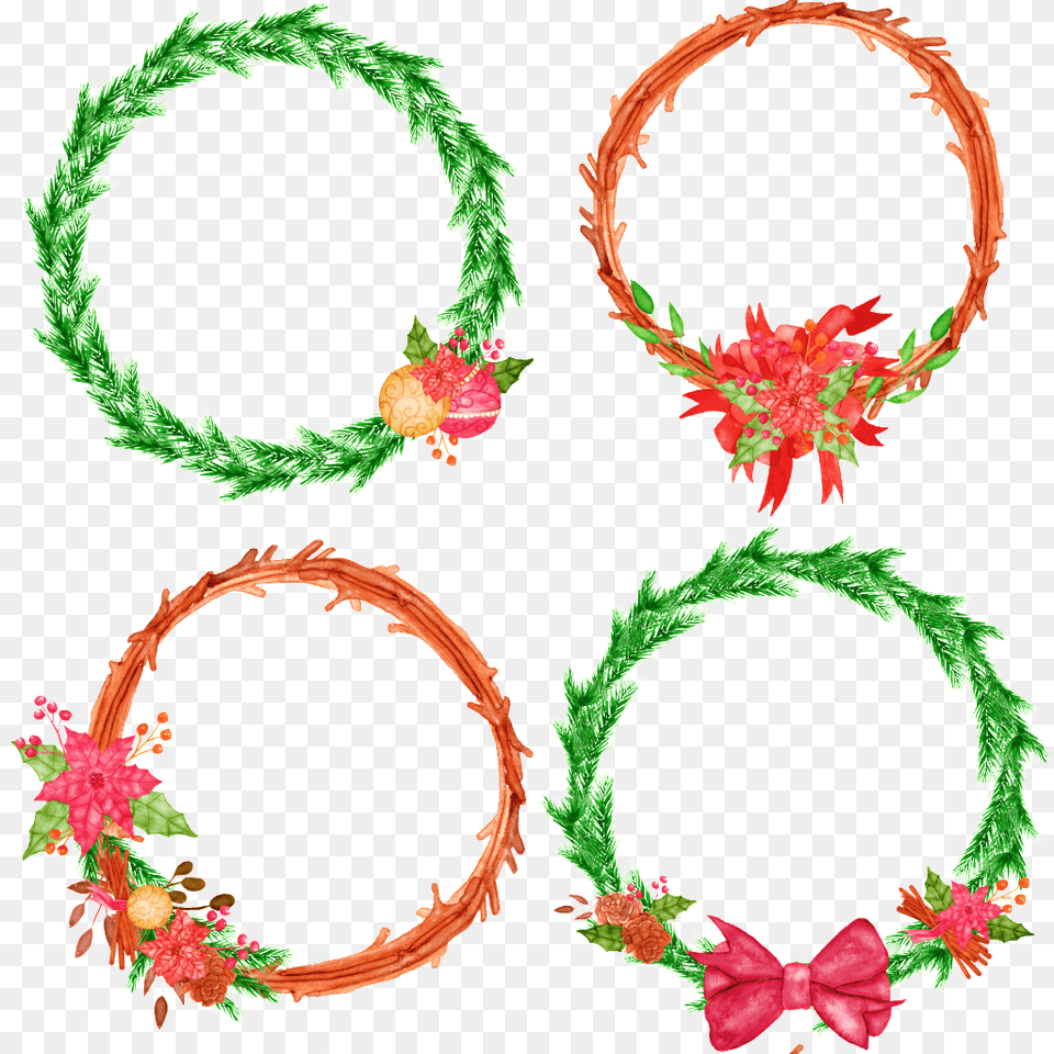 Hand Painted Is A Garland Transparent Portable Network Graphics, Oval, Pattern, Accessories, Wreath Png