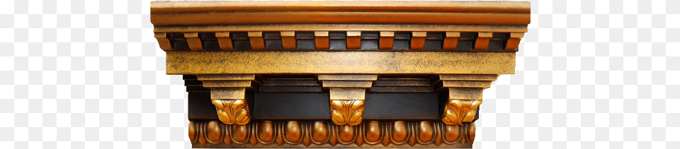 Hand Painted Ornate Crown Molding Fine Art Deco 9 In X 9 In X 945 In Polyurethane, Architecture, Pillar, Mailbox, Building Free Png Download