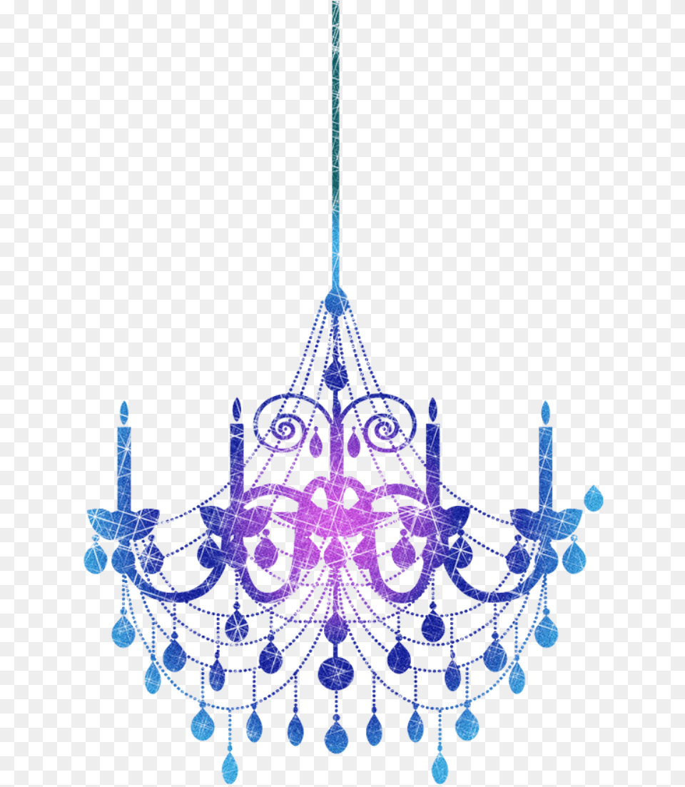 Hand Painted Purple Chandelier Decorative Lc Trading Ltd Ceiling Lamp And Candle Light Home Free Transparent Png