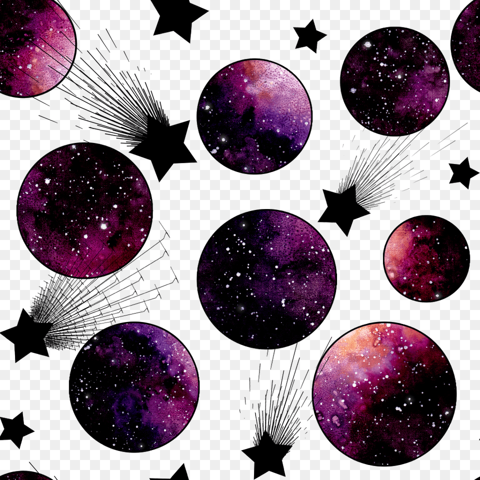 Hand Painted Purple Planet Background Transparent Portable Network Graphics, Art, Collage, Astronomy, Outer Space Png