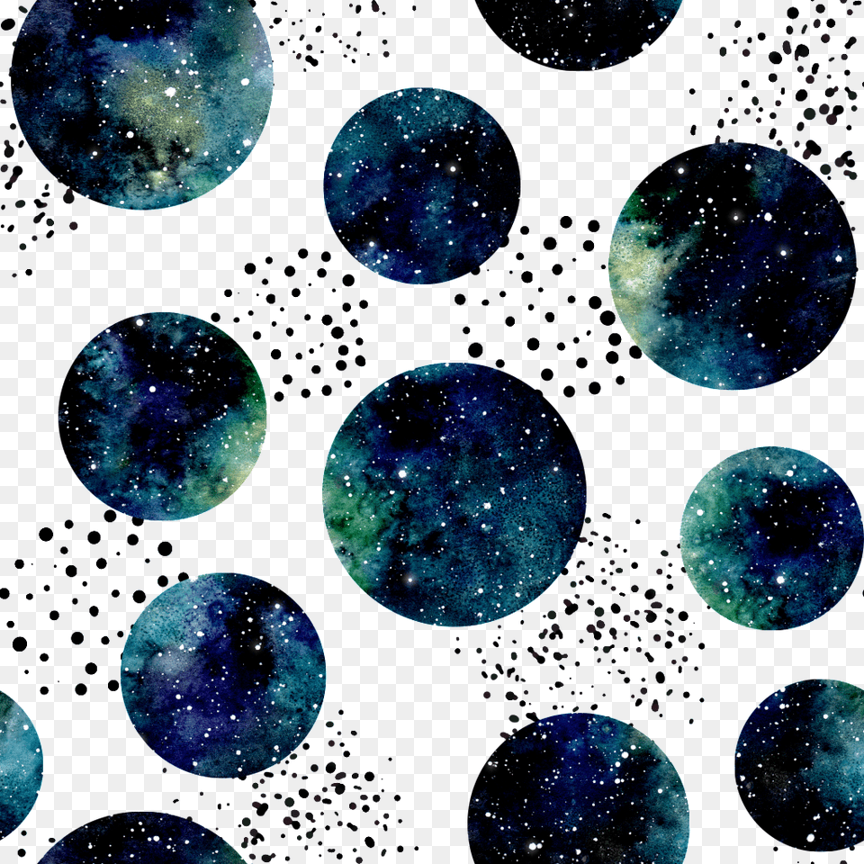 Hand Painted Sci Fi Starry Sky Background Portable Network Graphics, Art, Collage, Modern Art, Pattern Png Image