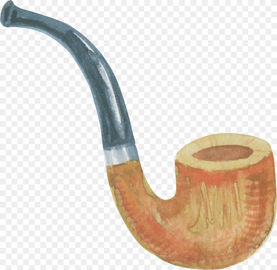 Hand Painted Smoke Bomb Element Pipe, Smoke Pipe Free Png Download