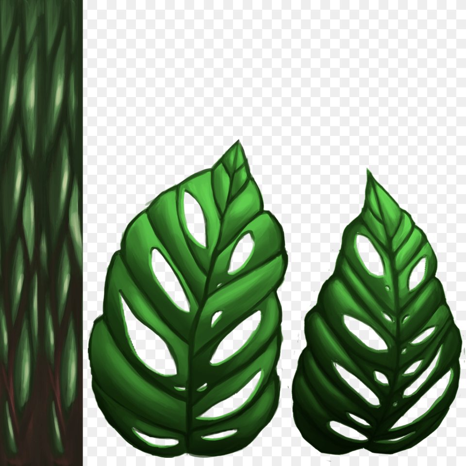 Hand Painted Texture Plant, Green, Leaf, Vegetation, Herbs Png