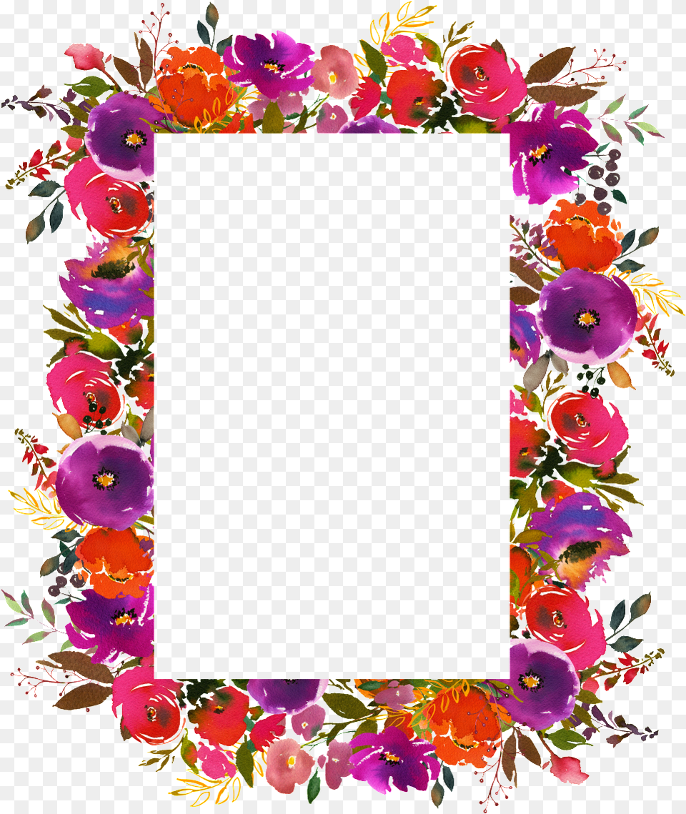 Hand Painted White Board Edged Lace Flower Board Design, Art, Collage, Floral Design, Graphics Free Png Download