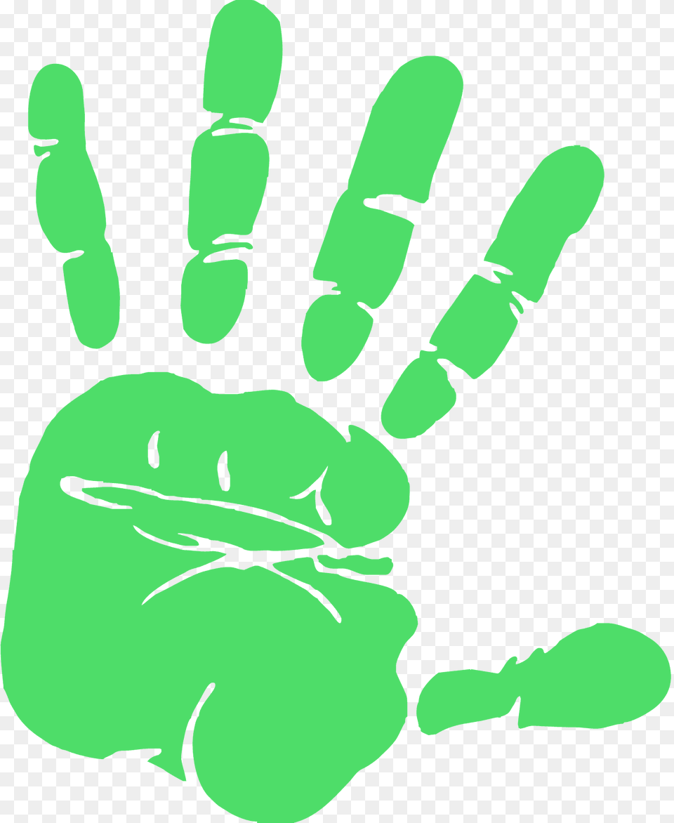 Hand Palm Silhouette, Body Part, Finger, Person, Baby Png Image