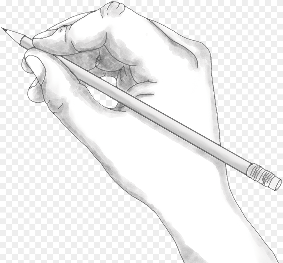 Hand Pencil Icon Hand Holding Pencil Drawing, Brush, Device, Tool, Animal Png