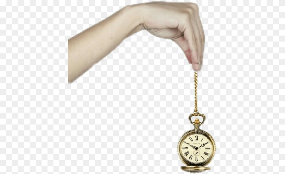 Hand Pocketwatch Watch Clock Time Op From Freetoedit Locket, Person, Arm, Body Part, Wristwatch Free Png