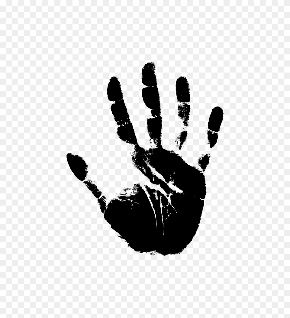Hand Print, Footprint, Adult, Male, Man Free Png Download