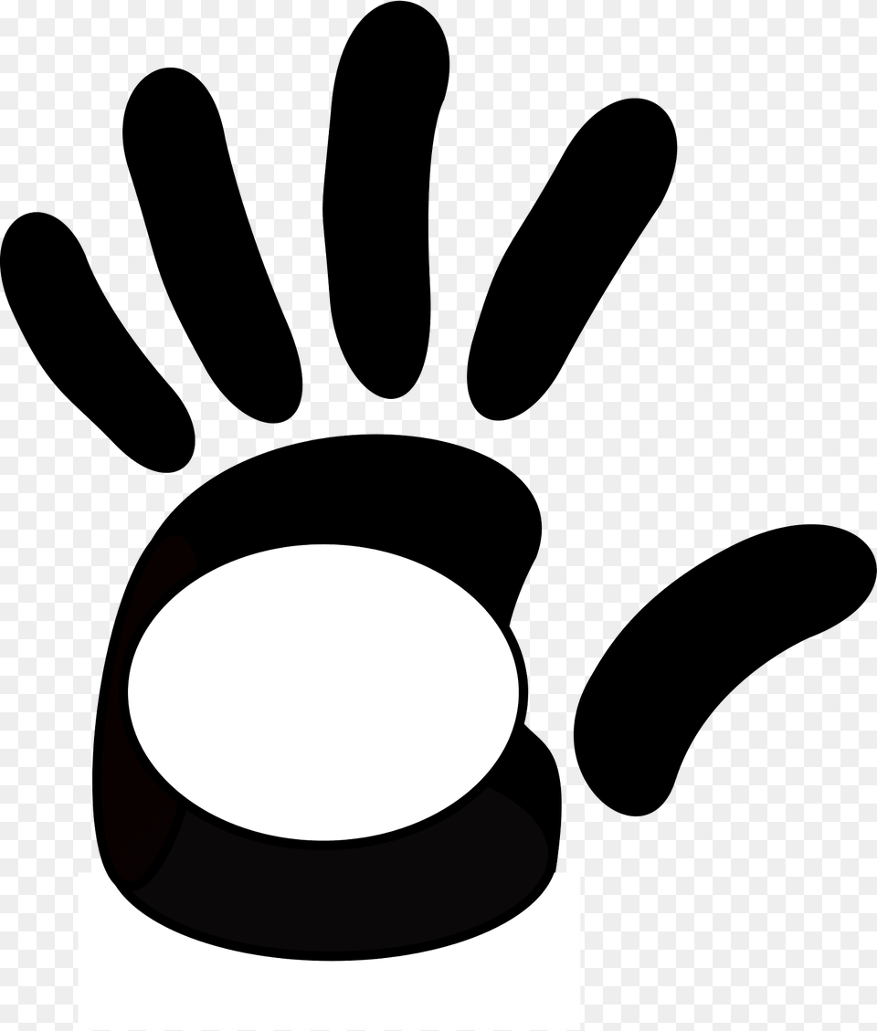 Hand Print Clipart, Clothing, Glove, Smoke Pipe Free Png