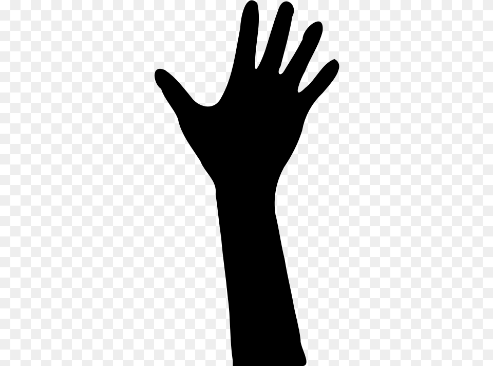 Hand Reaching Cliparts Download Clip Art, Gray Free Transparent Png