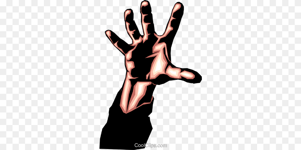 Hand Reaching Royalty Vector Clip Art Illustration, Body Part, Finger, Person, Adult Png Image