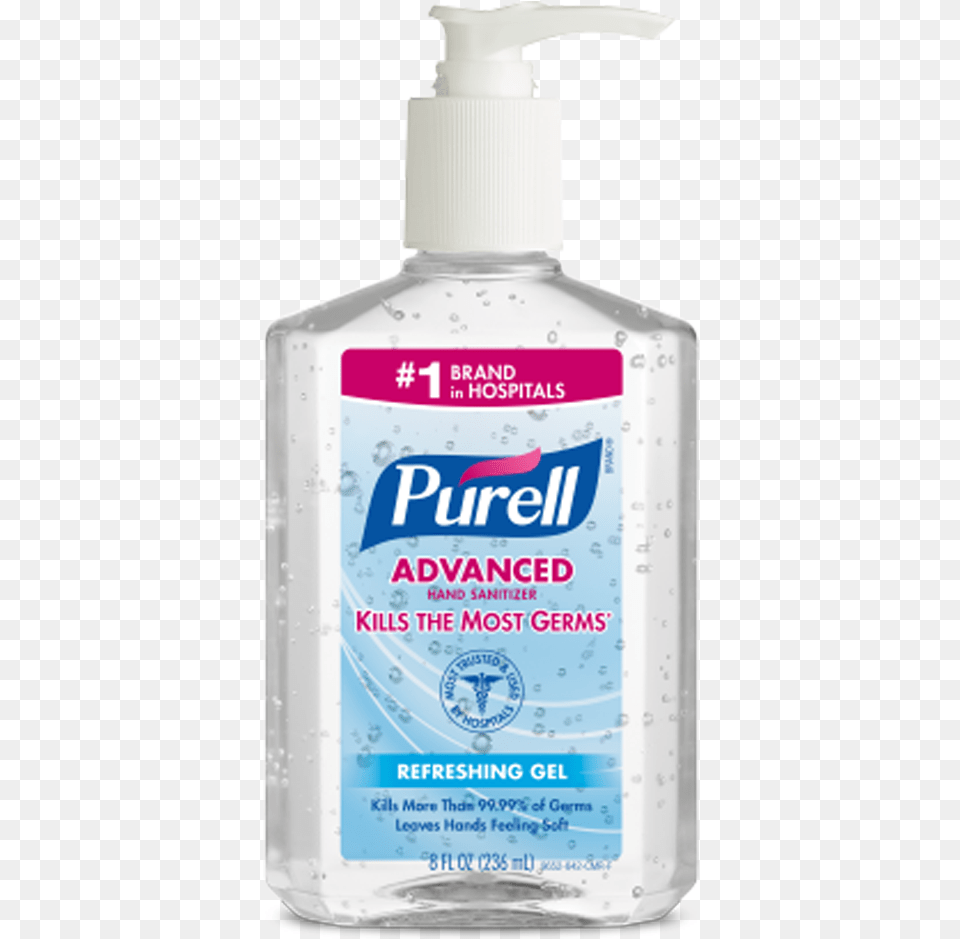 Hand Sanitizer Purell Hand Sanitizer, Bottle, Lotion, Cosmetics, Perfume Free Transparent Png