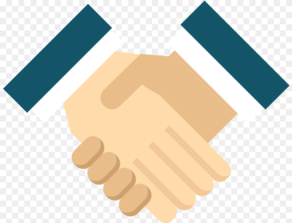 Hand Shake Flat Icon, Body Part, Person, Handshake Free Png Download