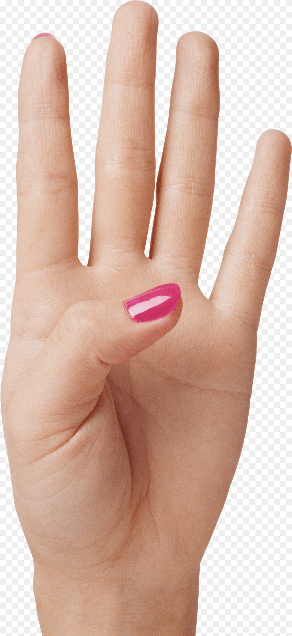 Hand Showing Four Fingers Clipart 4 Finger Png Image