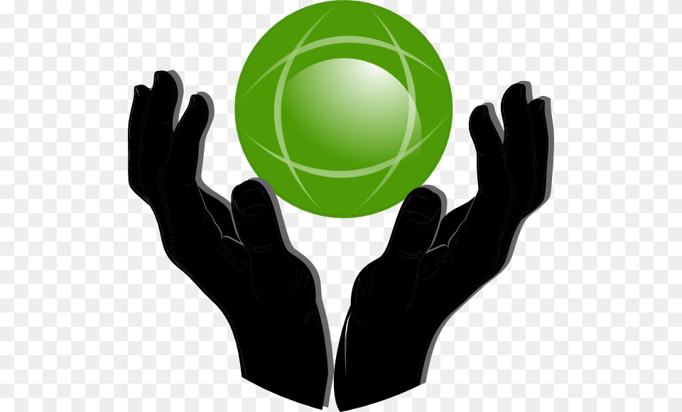 Hand Silhouette Clip Art Hands Vector, Clothing, Glove, Green, Sphere Png Image