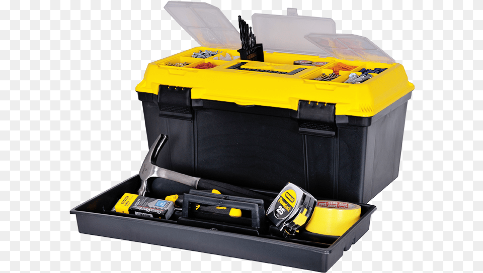 Hand Tools Amp Storage Toolbox, Box, First Aid, Tape, Device Free Png Download