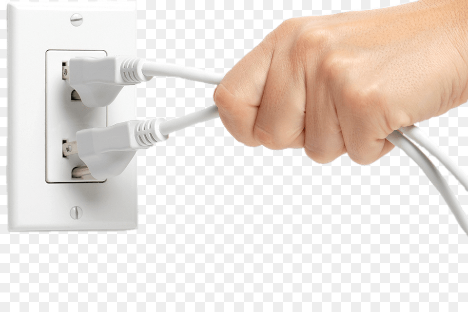 Hand Unplugging Plugs, Adapter, Electronics, Plug Png