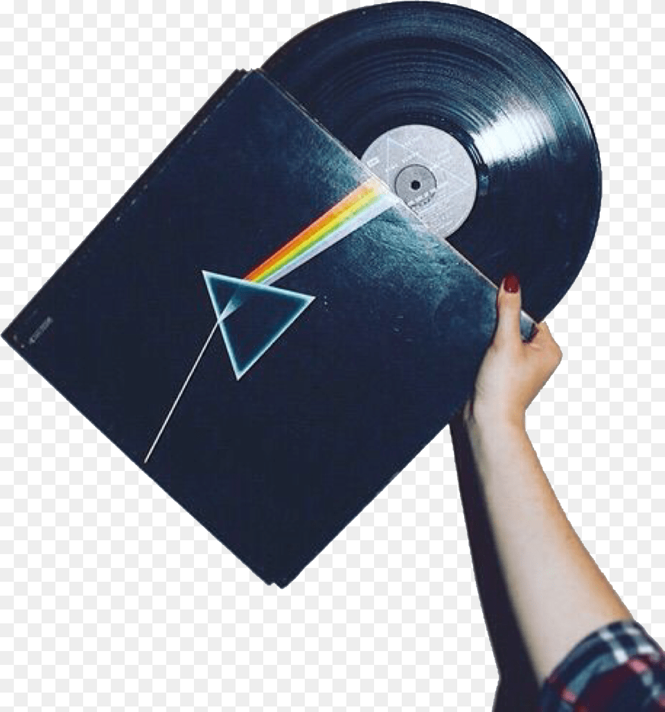 Hand Vinyl Record Player Black Grunge Pink Lloyd Floyd Pink Floyd Vinyl Aesthetic, Disk Free Transparent Png