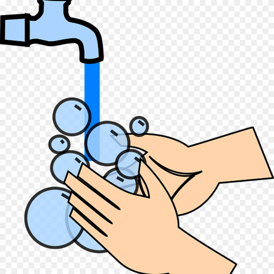 Hand Washing Clip Art Clipart Download, Person, Massage, Animal, Fish Free Png