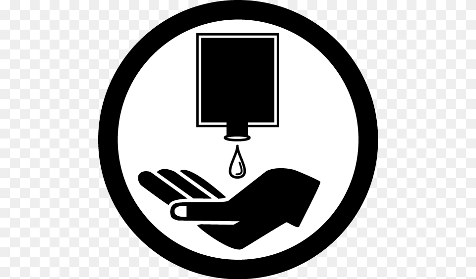 Hand Washing Hygiene Hand Sanitizer Clip Art Health Hygiene And Sanitation, Stencil, Electronics, Hardware Free Png Download