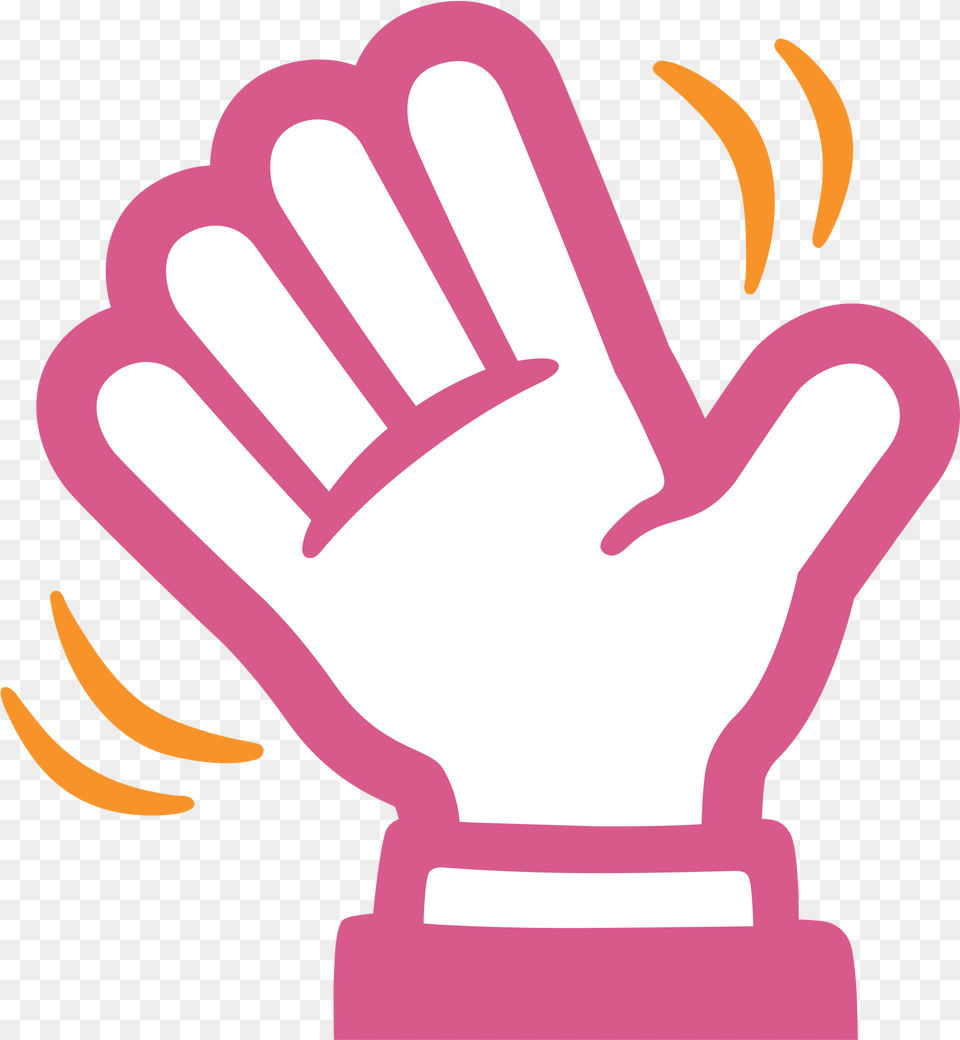 Hand Waving Clip Art, Clothing, Glove, Body Part, Person Free Png