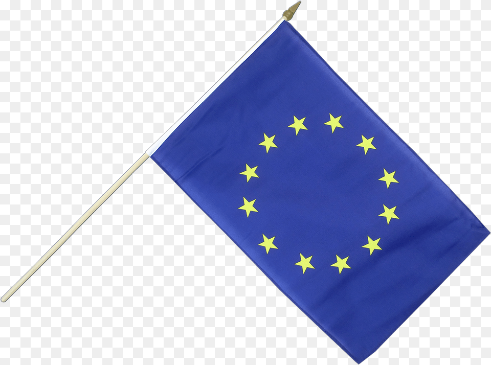 Hand Waving Flag European Union Eu Little Eu Flag Free Png Download