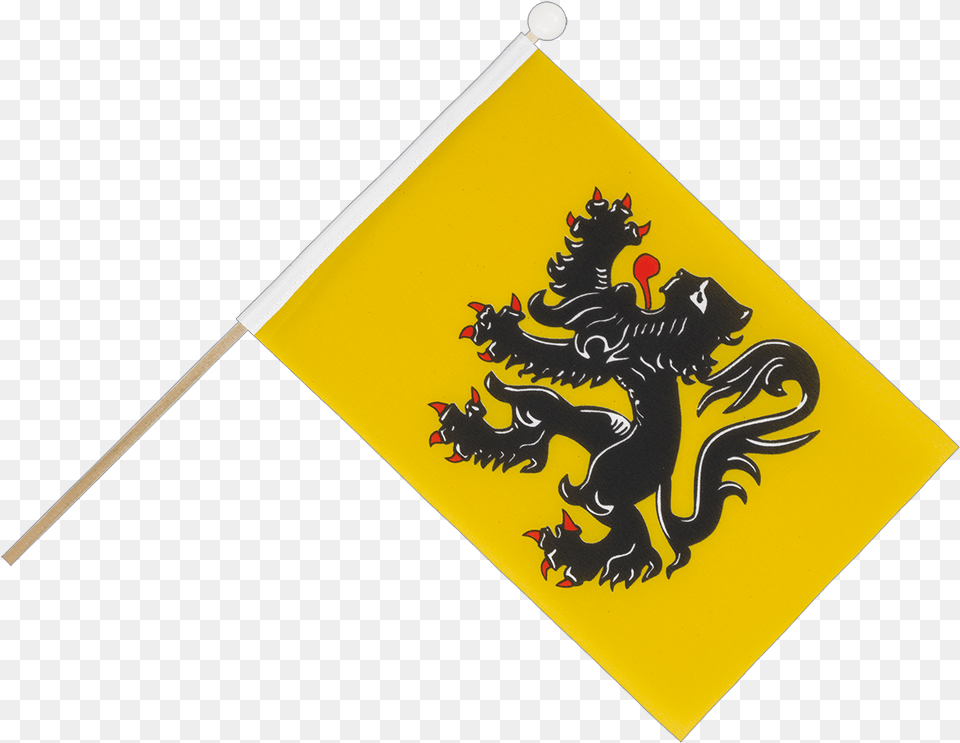 Hand Waving Flag Lion Free Transparent Png