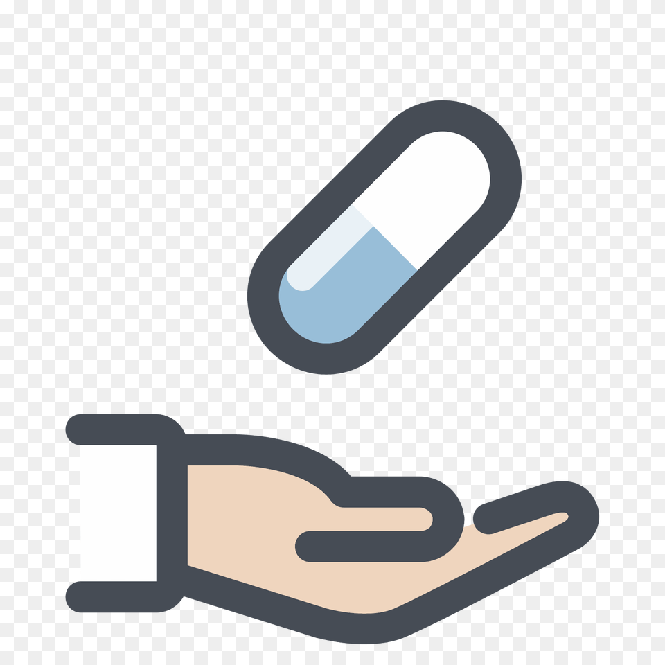 Hand With A Pill Icon, Medication, Device, Grass, Lawn Png Image