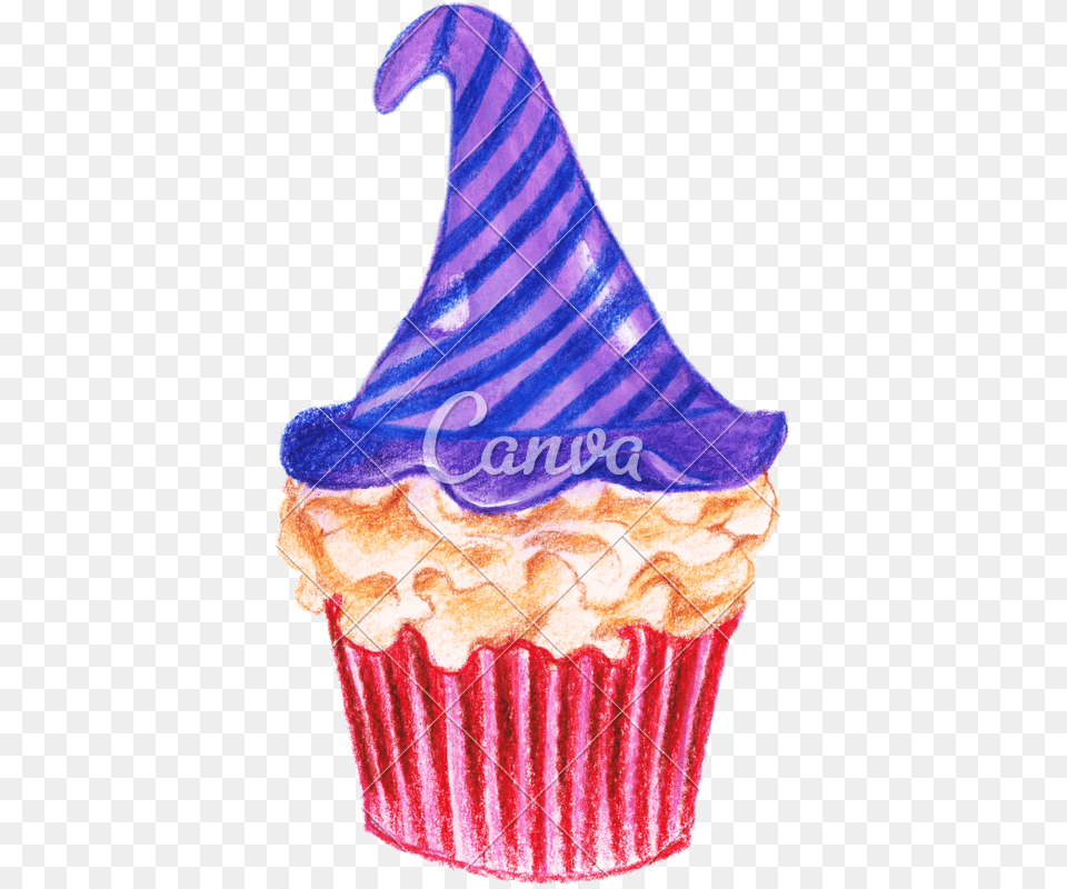 Hand With Cakes Canva, Cake, Cream, Cupcake, Dessert Free Png