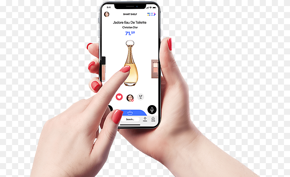 Hand With Iphone X Mockup, Electronics, Phone, Mobile Phone, Body Part Free Transparent Png