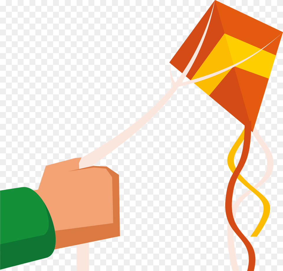 Hand With Kite Clipart, Toy Png Image