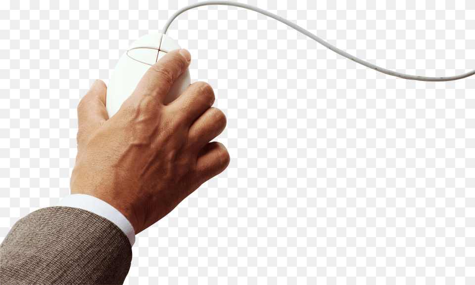 Hand With Mouse Hand Holding Mouse Free Png