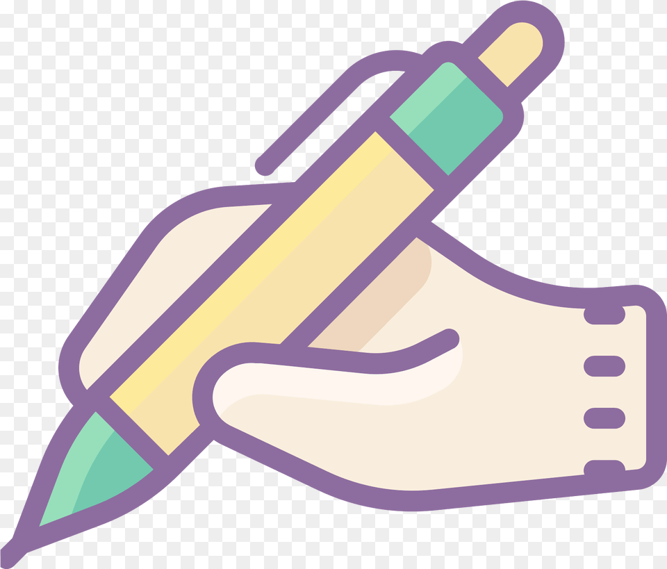 Hand With Pen Icon Handwriting Icon Png