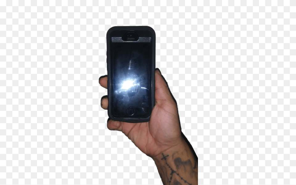 Hand With Phone Iphone, Electronics, Mobile Phone, Person, Skin Png