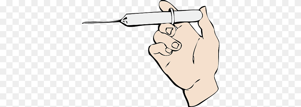 Hand With Syringe, Injection, Baby, Person, Face Free Transparent Png