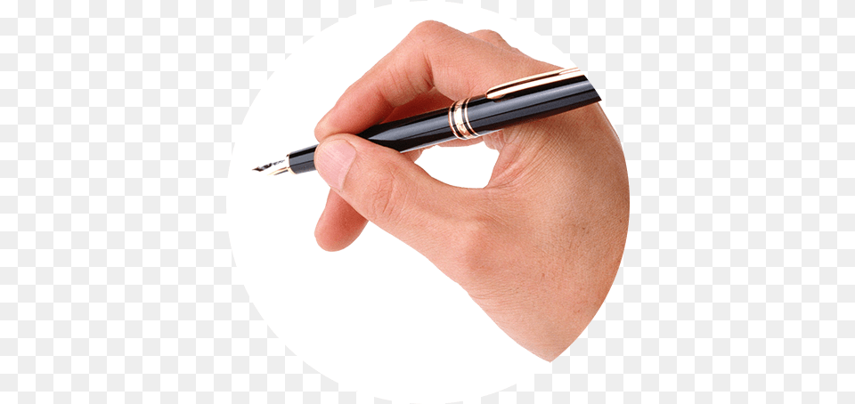 Hand Writing With Pen, Person, Fountain Pen Png