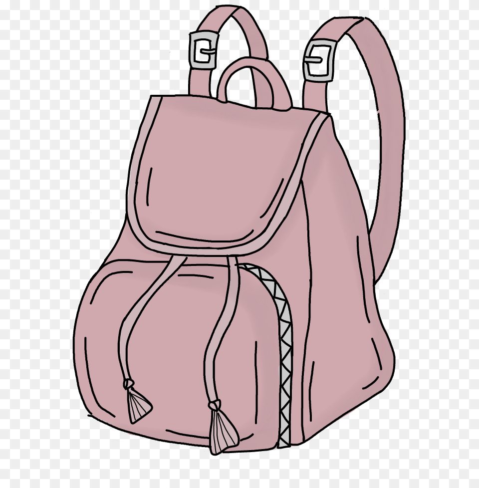 Handbag Backpack Clipart Hd School Tumblr, Accessories, Bag, Purse, Adult Png Image