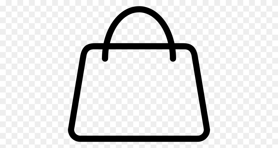Handbag Handbag Purse Icon With And Vector Format For Free, Gray Png Image