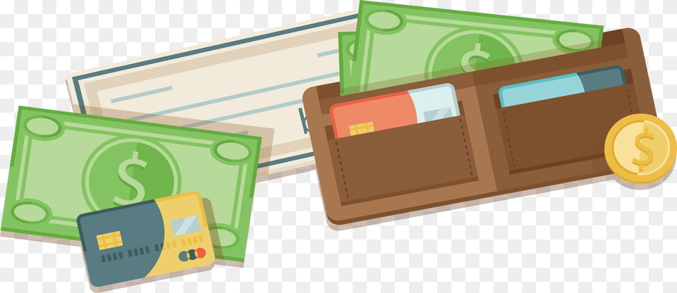 Handbag Wallet Scattered Wallets Free Clipart Hq Clipart Wallet, Accessories, Text, Bulldozer, Machine Png