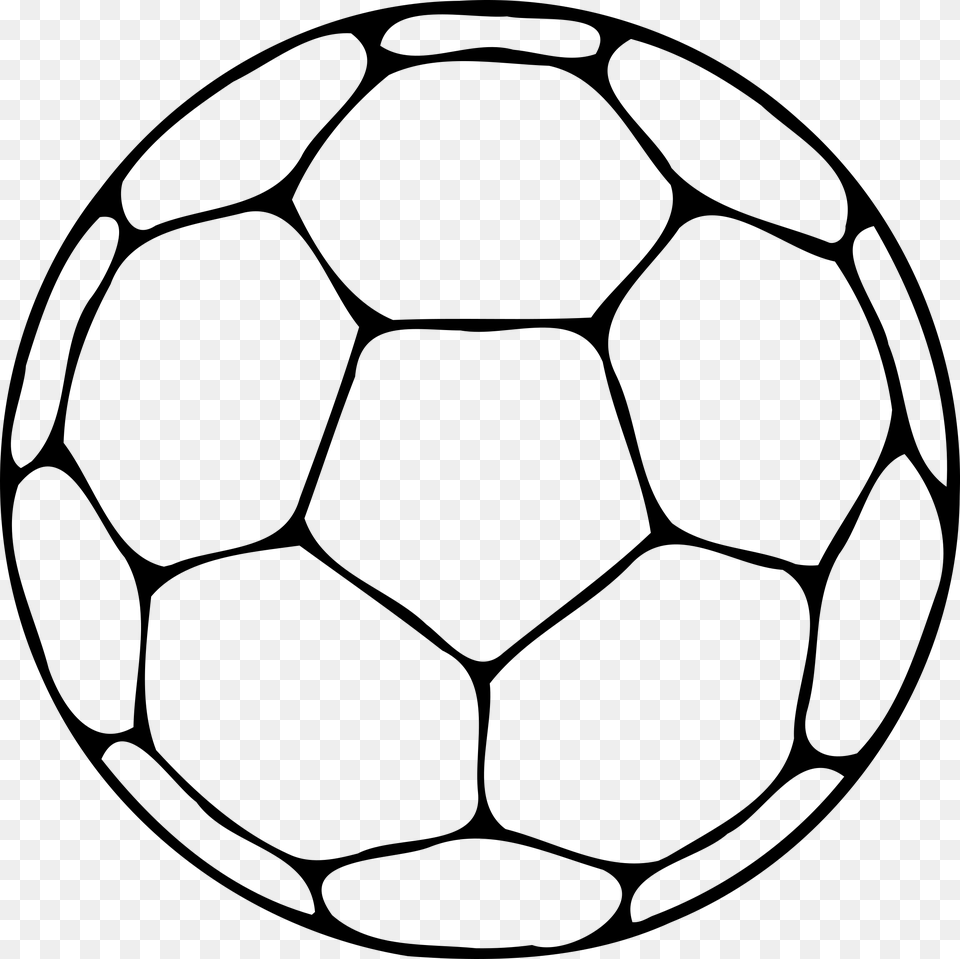 Handball Clip Arts Outline Of Football, Gray Png